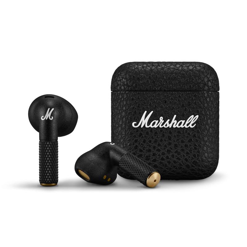 Marshall Minor Ⅳ Fone de Ouvido True Wireless Marshall Minor IV - Preto - Fone de
